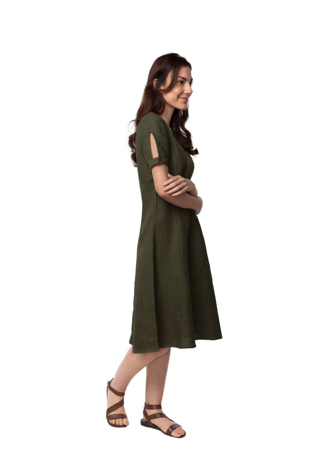 B Label Twilight Calf Length Dress