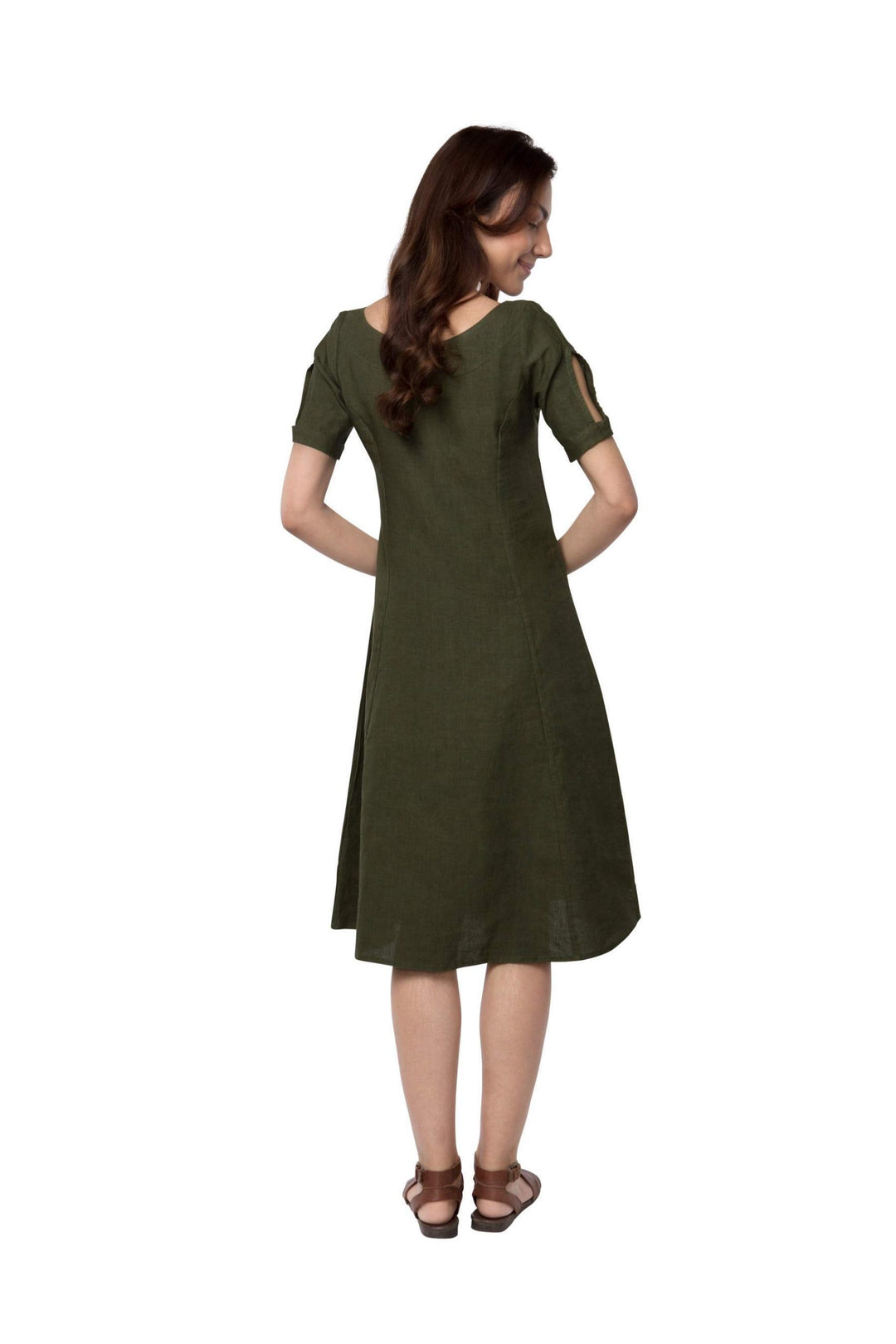 B Label Twilight Calf Length Dress