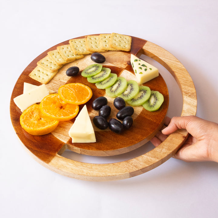Byora Two-Hued Cheese Platter