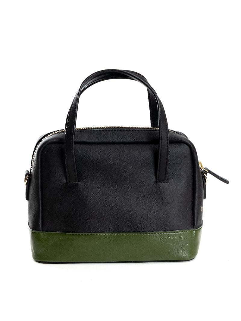 Vanadey - Black & Green Handbag