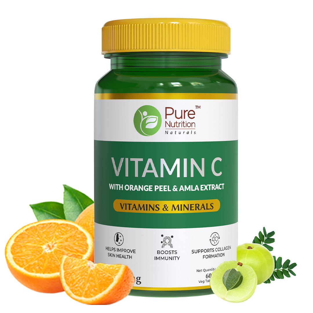 Vitamin C l Immunity & Glowing Skin - 60 Tablets