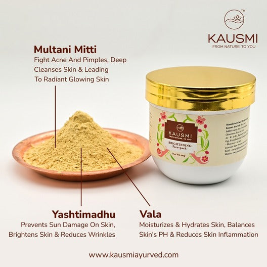 Kausmi Brightening Face Pack 80gm