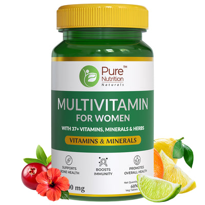 Women`s Multivitamin For Energy and Immunity - 60 tablets