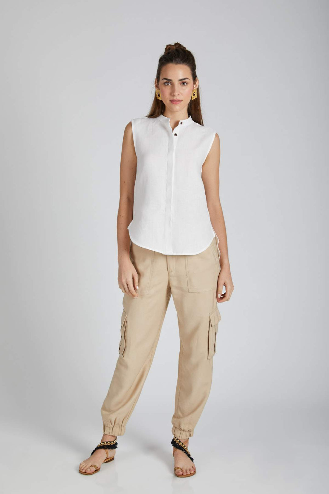 B Label Zephyr Sleeveless Shirt