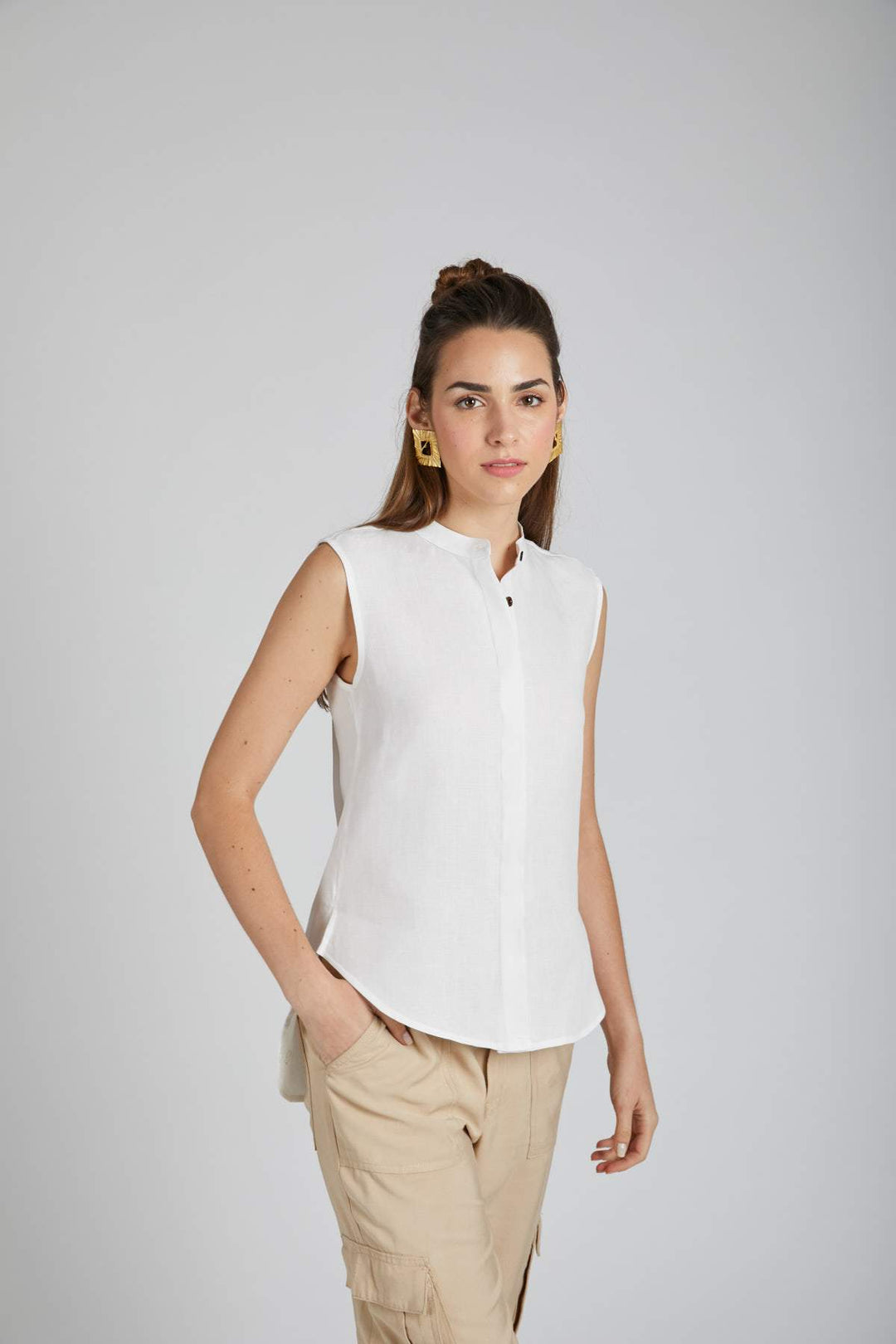 B Label Zephyr Sleeveless Shirt