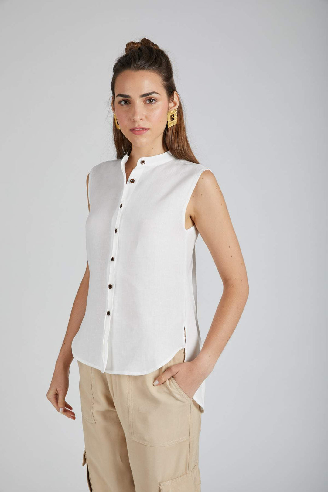 B Label Zephyr Sleeveless Shirt