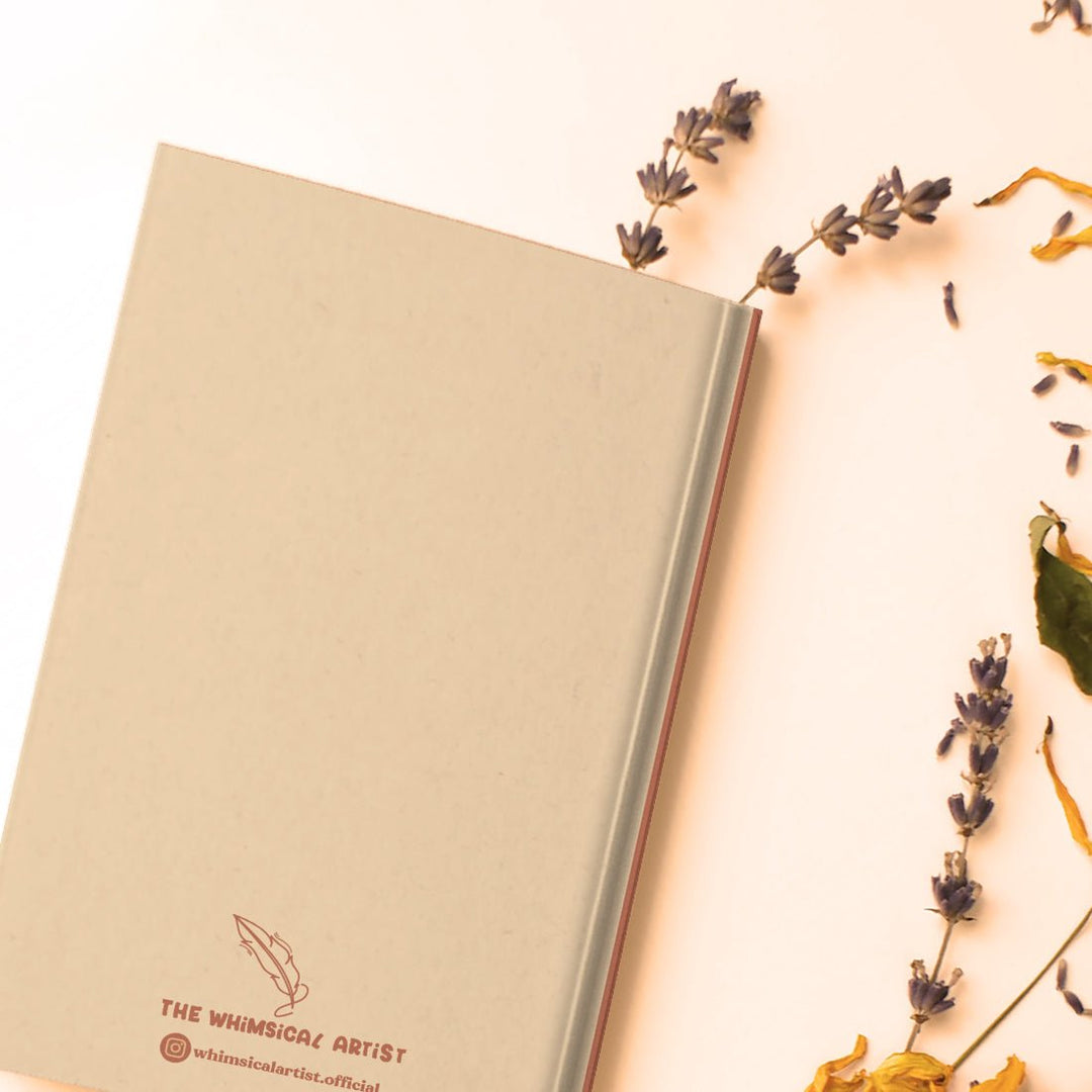 A5 Handcrafted Indian Inspirational notebook/Diary with 200 Illustrated Mill Paper Pages for Your Creative Journey - Male - Suspire