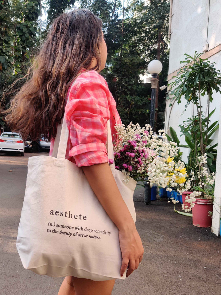 Aesthete Canvas Tote Bag - Suspire