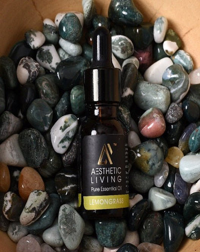Aesthetic Living Lemongrass Essential Oil 15ml - Suspire