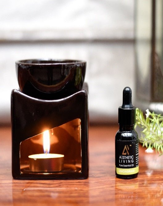 Aesthetic Living Lemongrass Essential Oil 15ml - Suspire