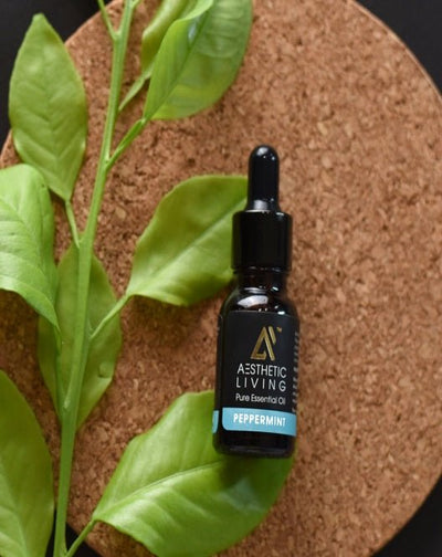 Aesthetic Living Peppermint Essential Oil 15ml - Suspire