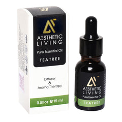Aesthetic living tea tree pure essential oil 15 ml