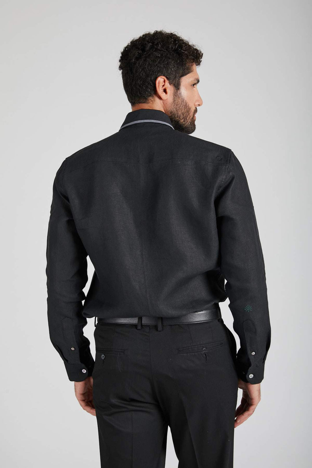 B Label Aglow High Collar Shirt