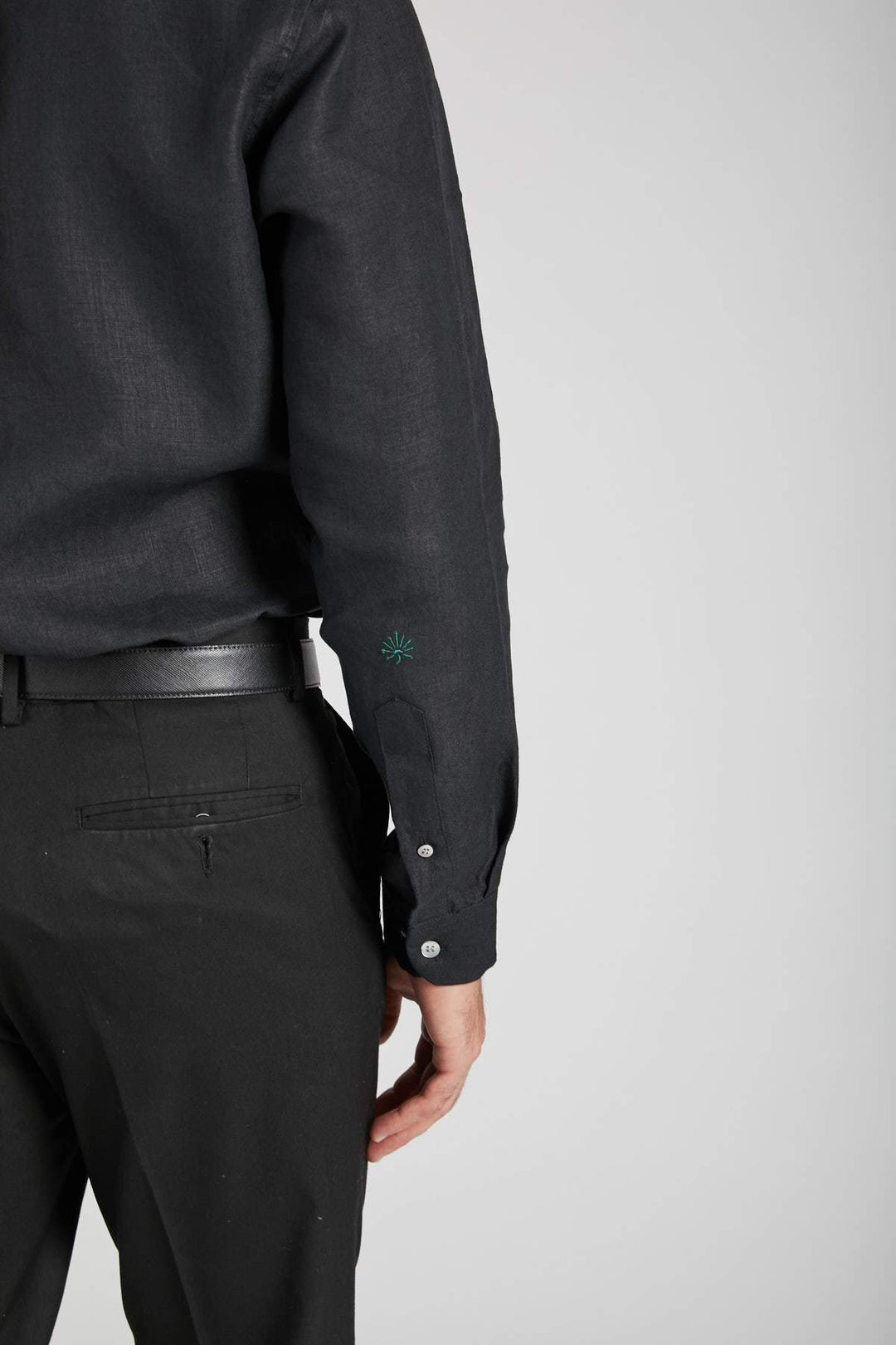 B Label Aglow High Collar Shirt