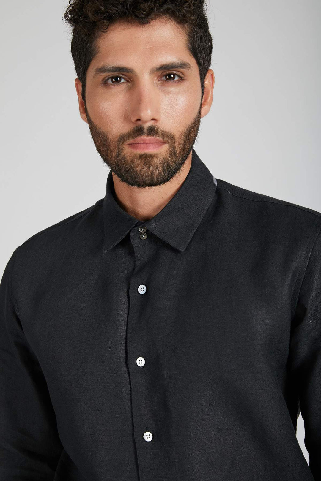 B Label Aglow High Collar Shirt