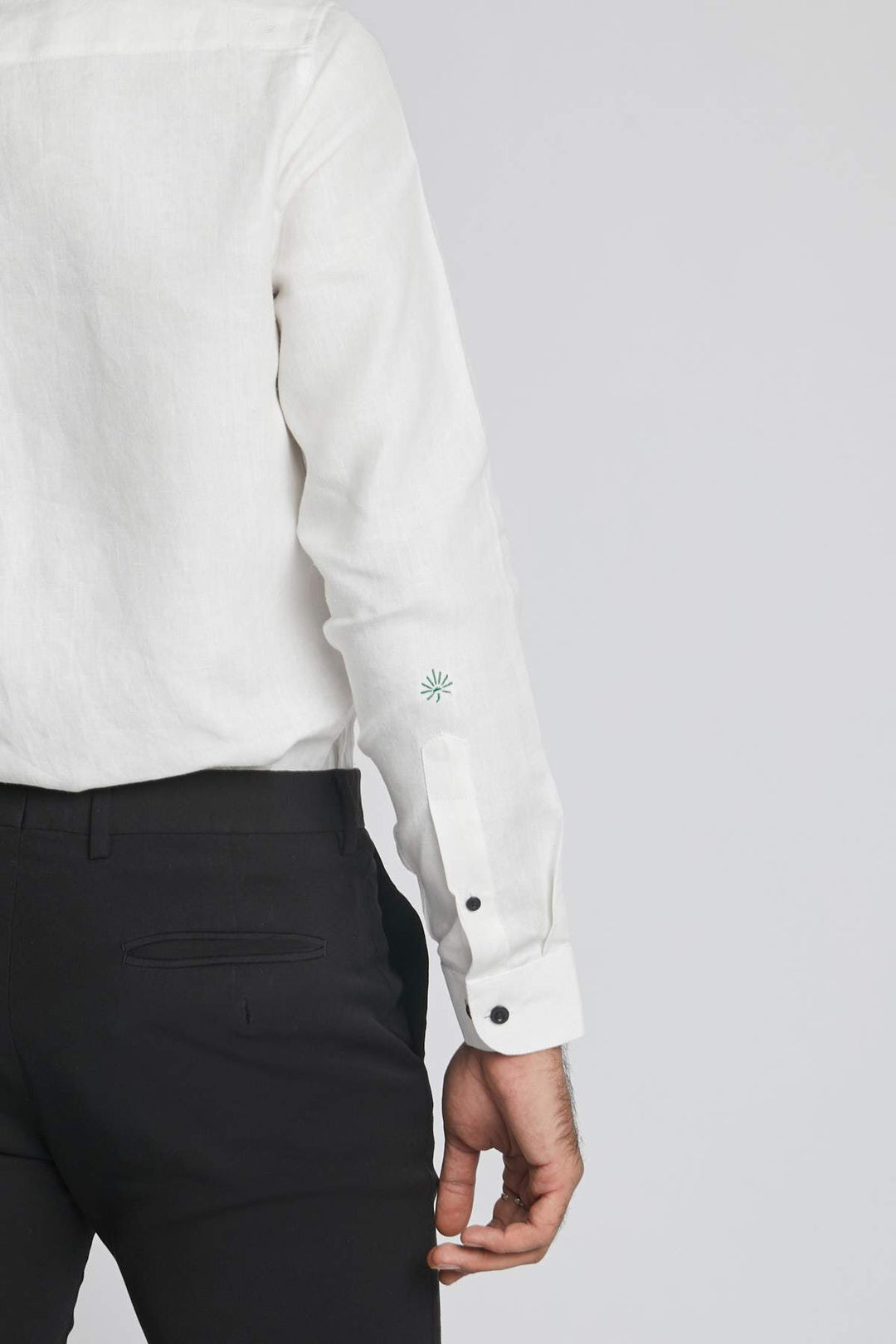 B Label Aglow High Collar Shirt