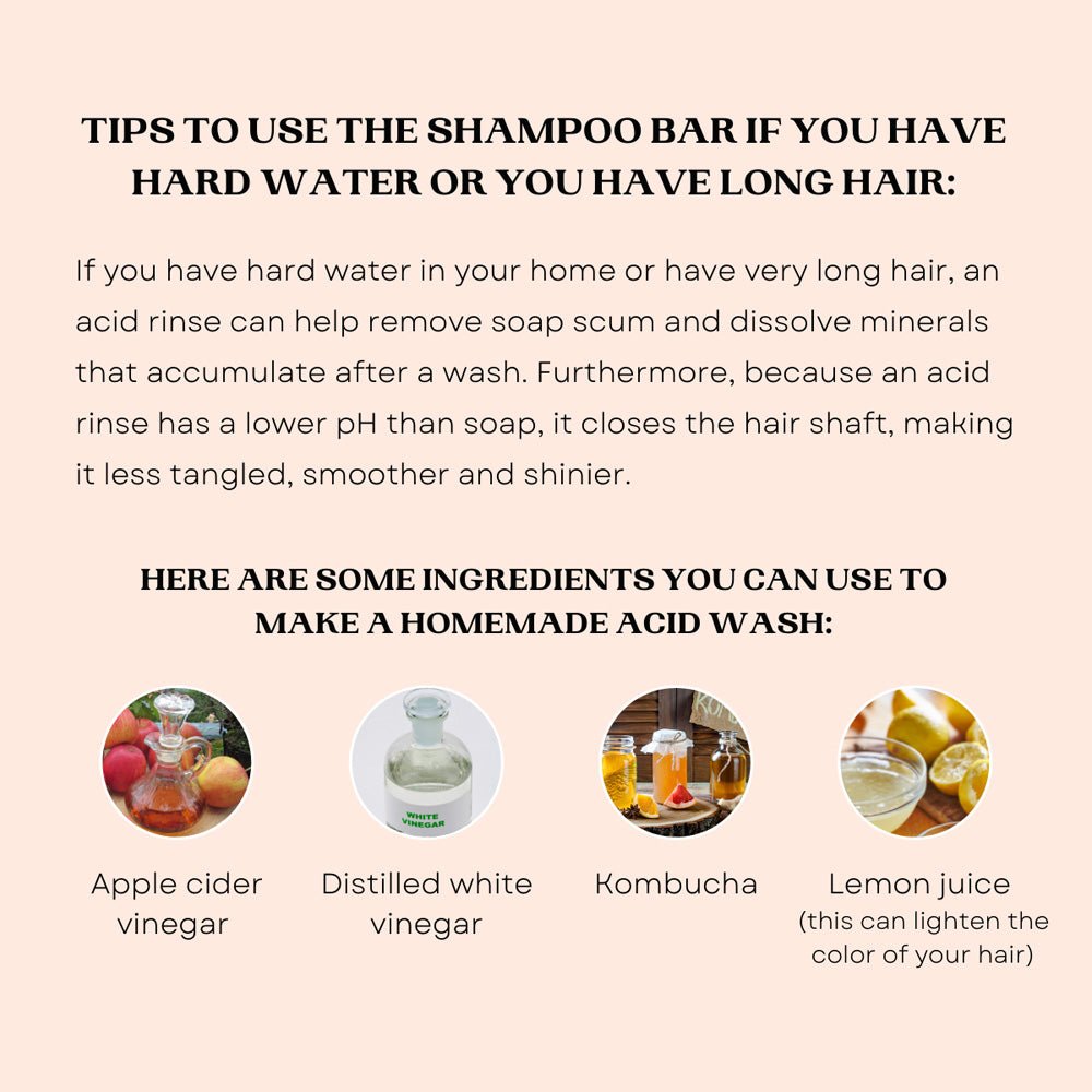 All Natural Probiotics Shampoo Bar for Dry Hair - 90 grams