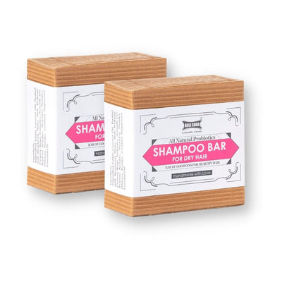 All Natural Probiotics Shampoo Bar for Dry Hair - 90 grams