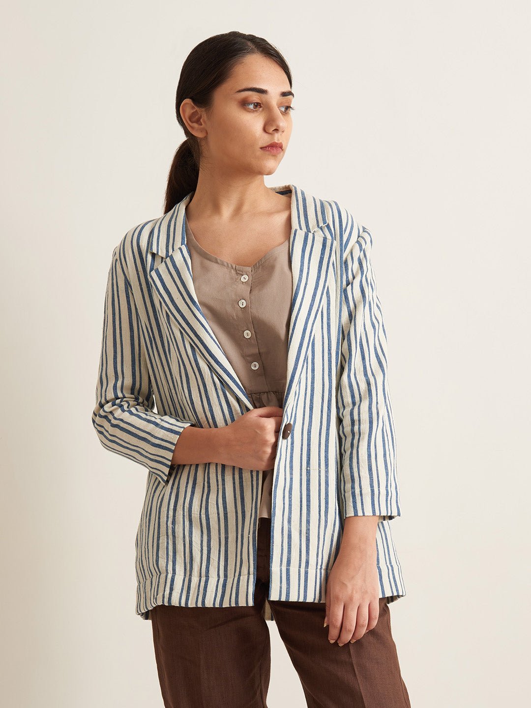 Patrah All-Season Kala Cotton Blazer