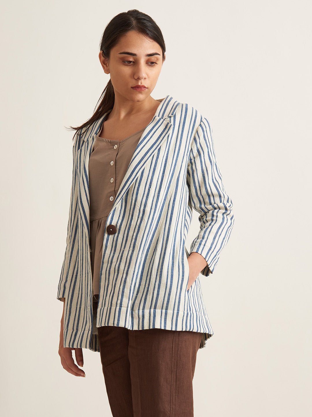 Patrah All-Season Kala Cotton Blazer