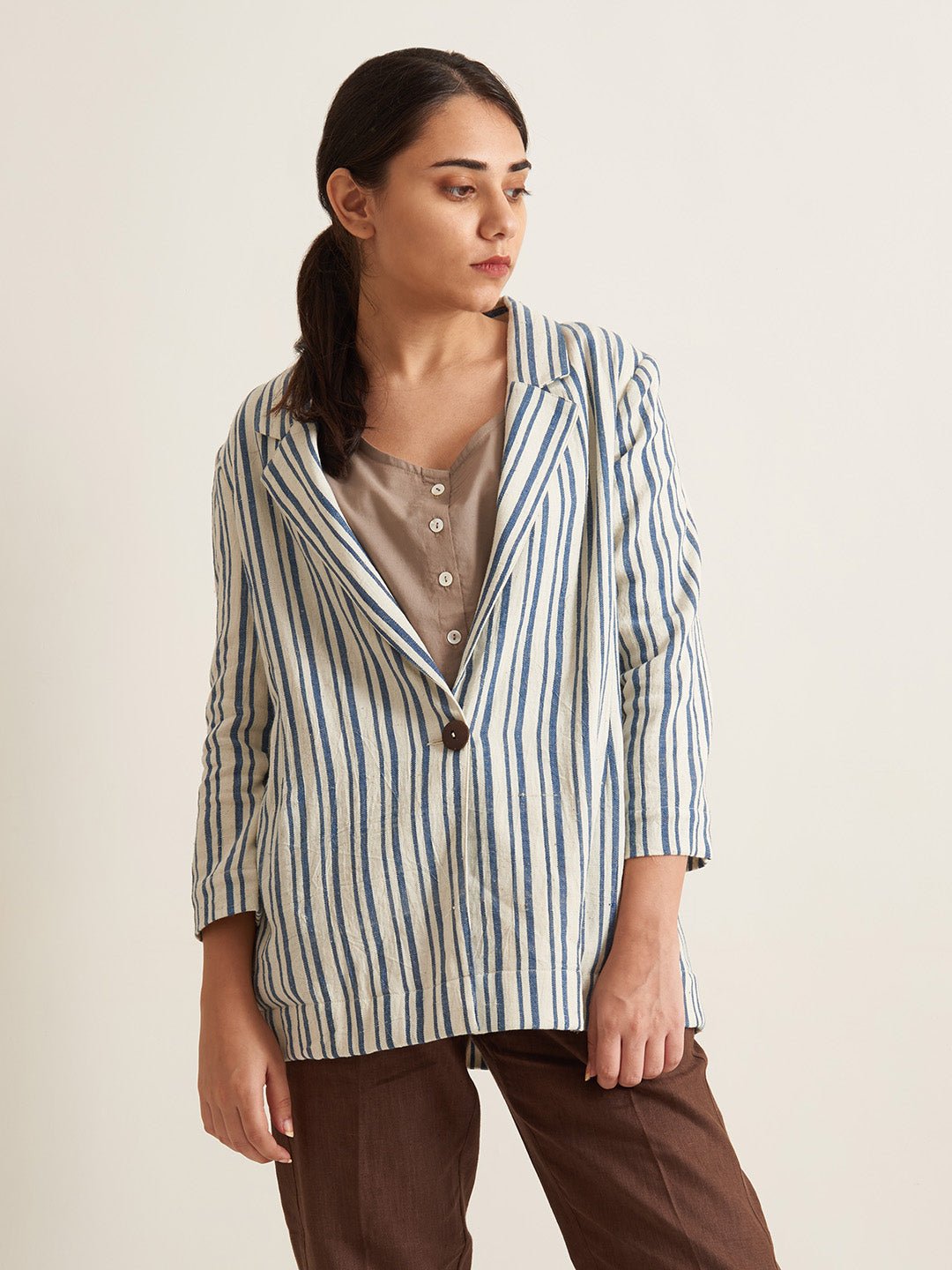 Patrah All-Season Kala Cotton Blazer