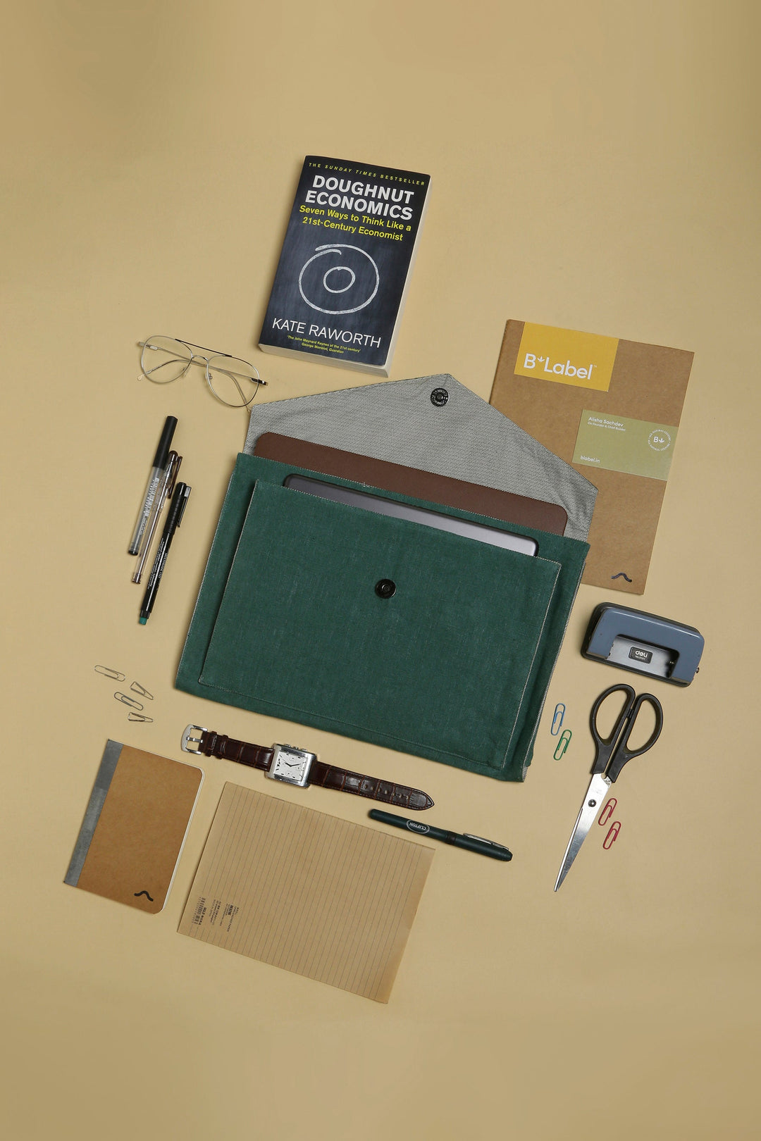 B Label Aloe Laptop/Tablet Sleeve