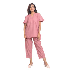 Agati Design Ambala Peach Top and Pant