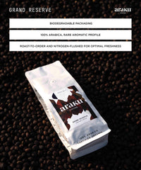 ARAKU Coffee - Medium Roast Specialty Coffee - Grand Reserve - 250 g | Made with freshly roasted 100% Arabica Coffee beans