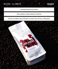 ARAKU Coffee - Medium Roast Specialty Coffee - Micro Climate - 250 g | Made with freshly roasted 100% Arabica Coffee beans