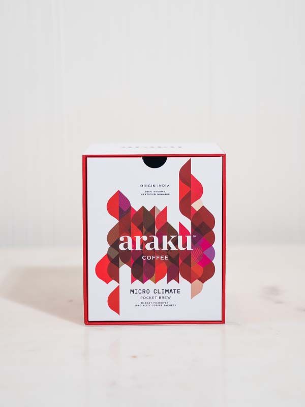 Araku Coffee Micro Climate Pocket Brew - Medium Roast Specialty Coffee | 100% Arabica Ground Coffee Beans - Suspire