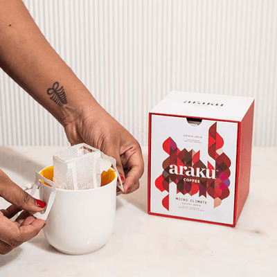 Araku Coffee Micro Climate Pocket Brew - Medium Roast Specialty Coffee | 100% Arabica Ground Coffee Beans - Suspire