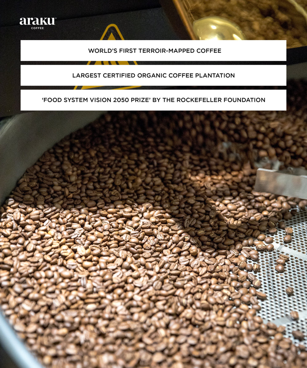 ARAKU Coffee - Medium Dark Roast Specialty Coffee - Selection - 250 g | Made with freshly roasted 100% Arabica Coffee beans