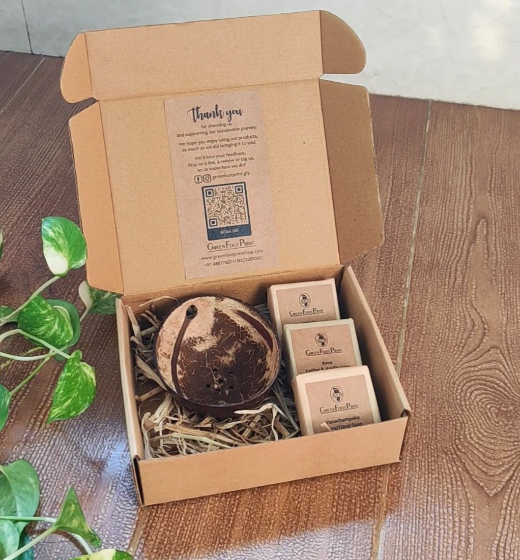 Artisanal Soap Hamper and Coconut Soap Dish | Gift box - Suspire