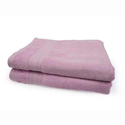 Bamboo Cotton Bath Towels Eco-Friendly Light Pink - Suspire