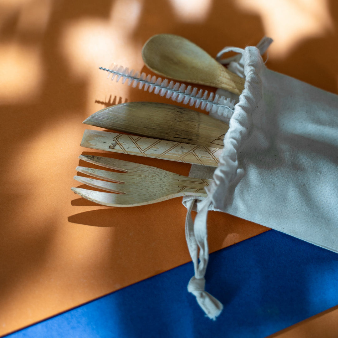 Bamboo Cutlery Set - Suspire