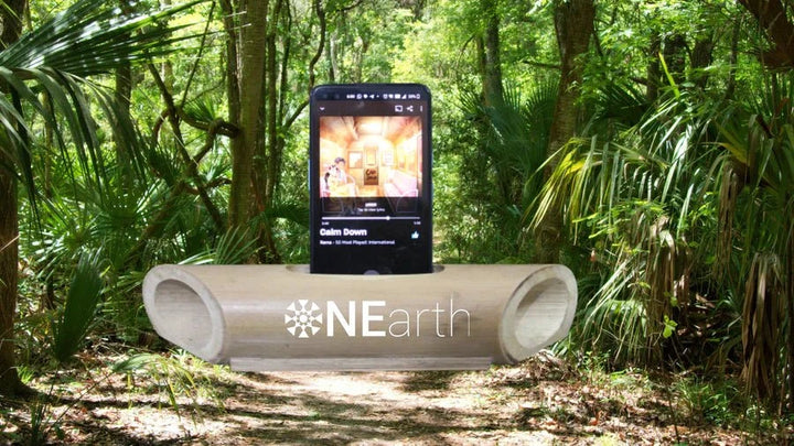 Bamboo Sound Amplifier (With Cotton Pouch) - Suspire