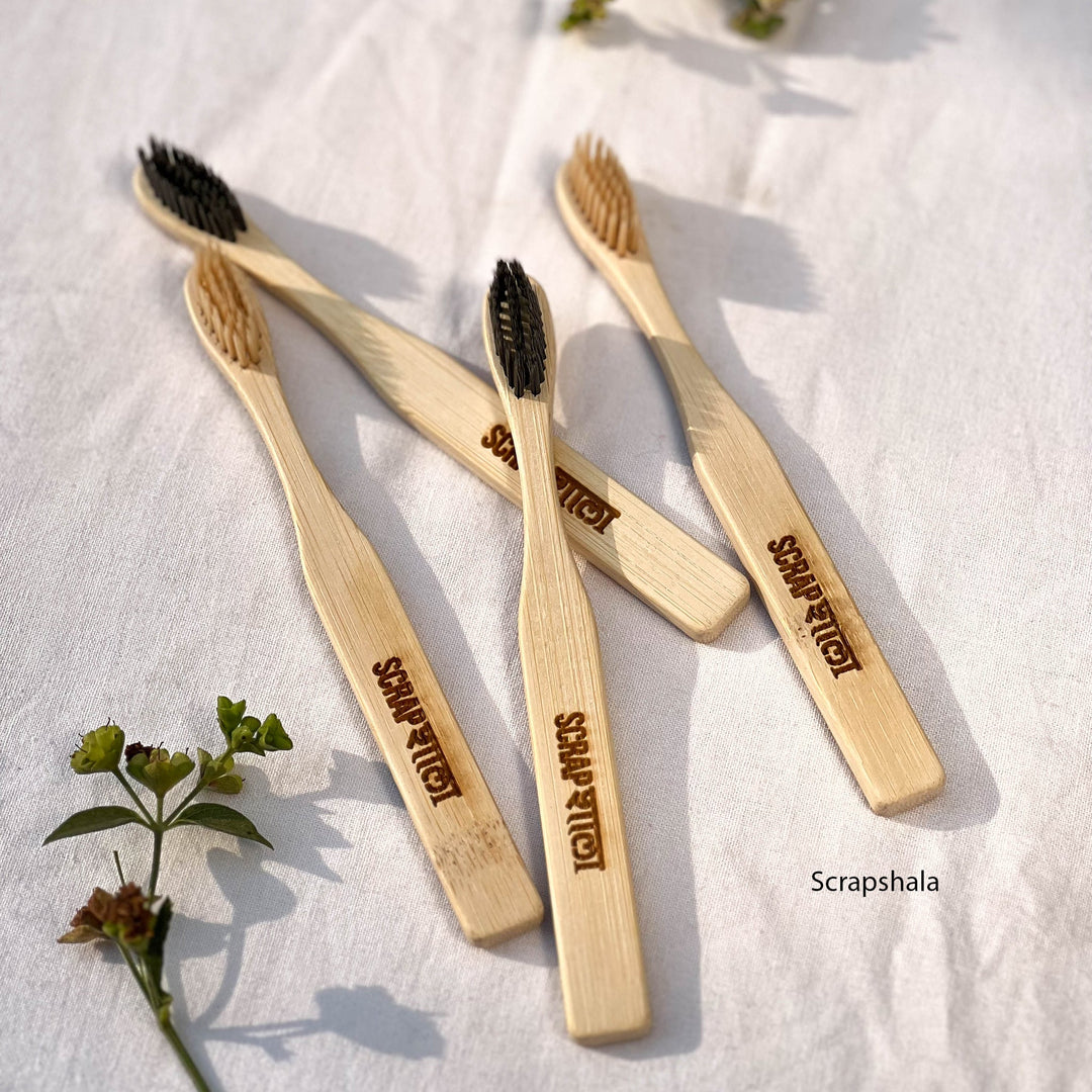 Bambooclean Toothbrush Kids pack | Natural Bamboo | Soft Bristles - Suspire
