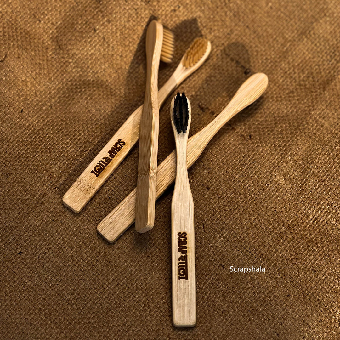 Bambooclean Toothbrush Kids pack | Natural Bamboo | Soft Bristles - Suspire