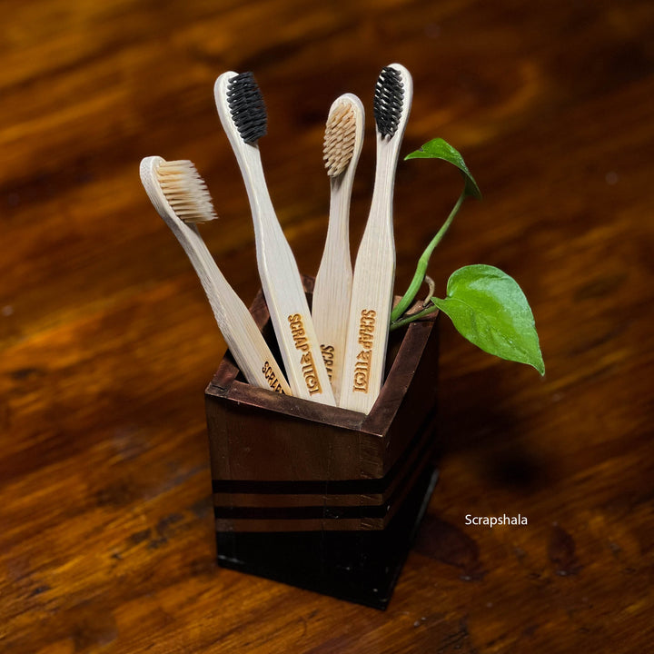 Bambooclean Toothbrush Kids pack | Natural Bamboo | Soft Bristles - Suspire