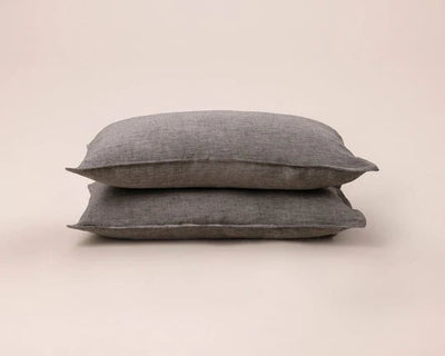 Basalt Linen Pillowcases - Suspire