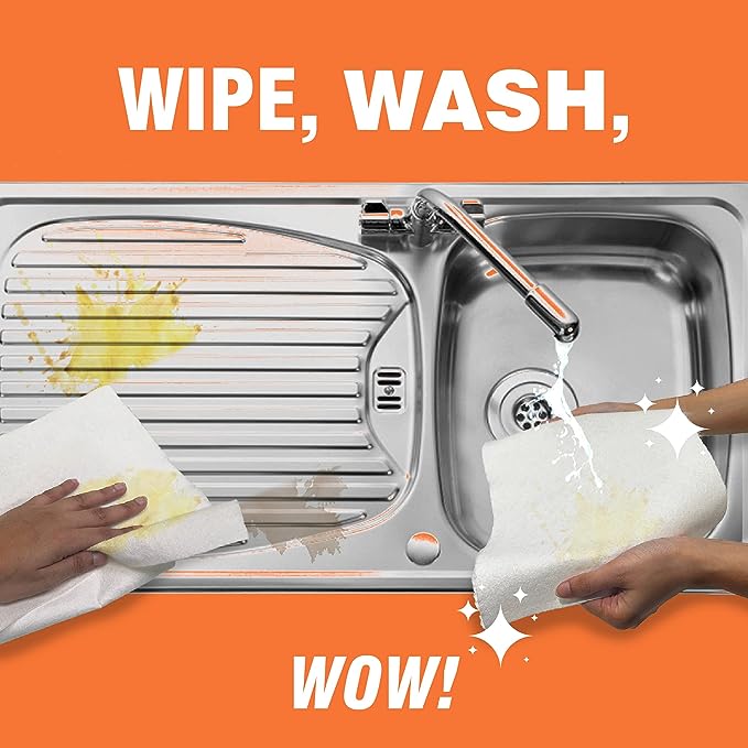 Beco Bamboo Kitchen Towels, 20 sheets Reusable upto 2000 times - Suspire