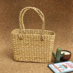 ONEarth Beige Water Reed (Kauna Grass) Basket