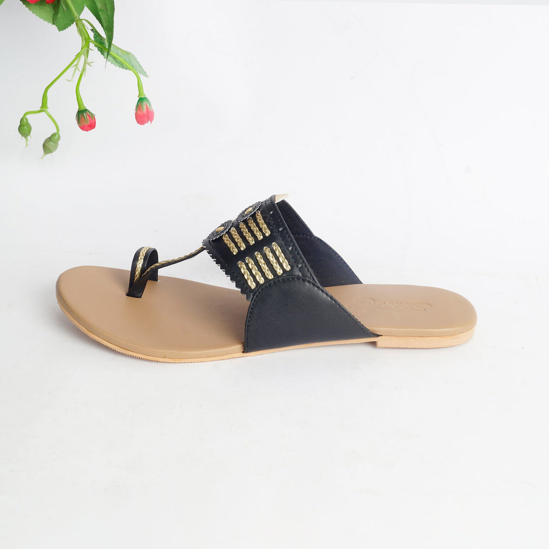 Black Multi Braid Kolapur with Nude Base - Suspire