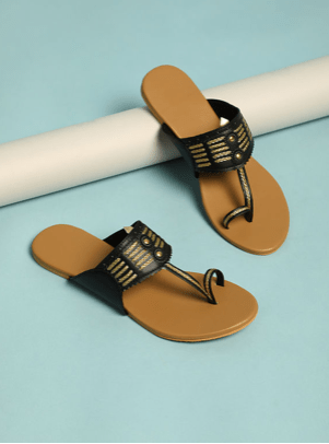 Black Multi Braid Kolapur with Nude Base - Suspire