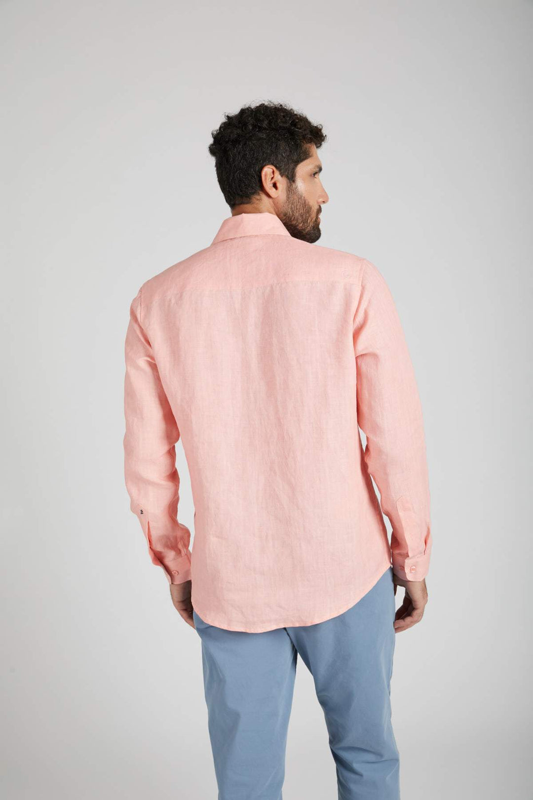 Breath Contrast Trim Shirt - Suspire