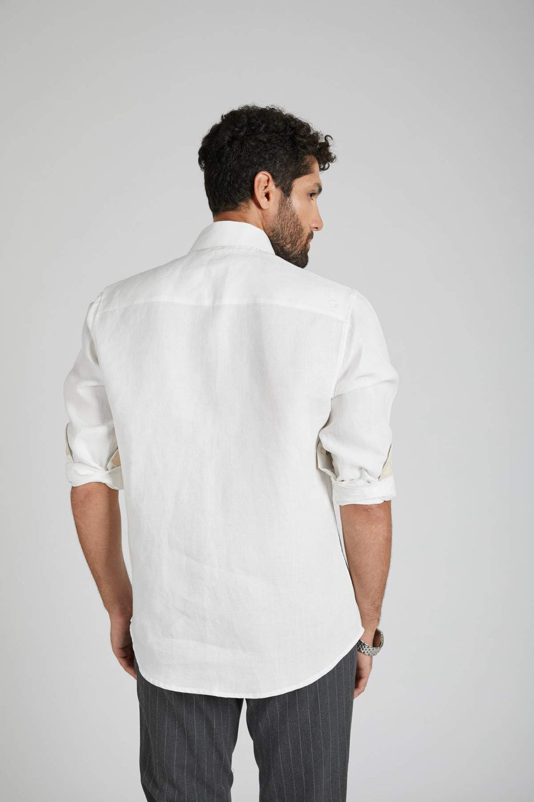 Breath Contrast Trim Shirt - Suspire