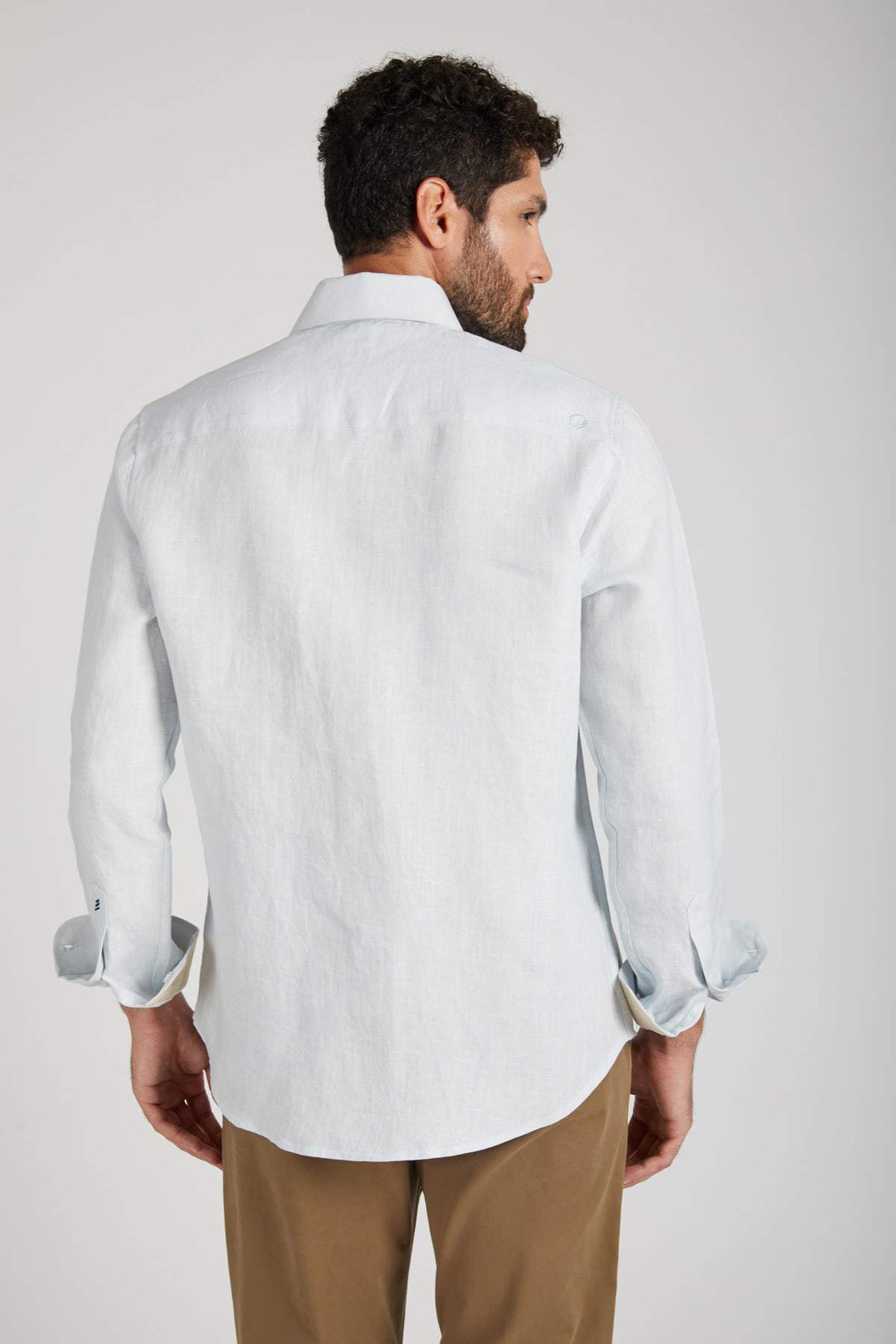 Breath Contrast Trim Shirt - Suspire