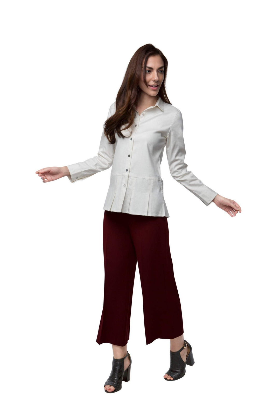 Breezy Low Peplum Top - Suspire