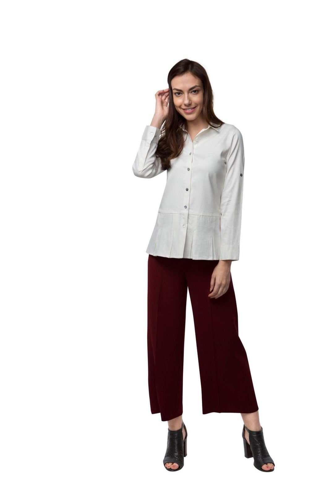 Breezy Low Peplum Top - Suspire