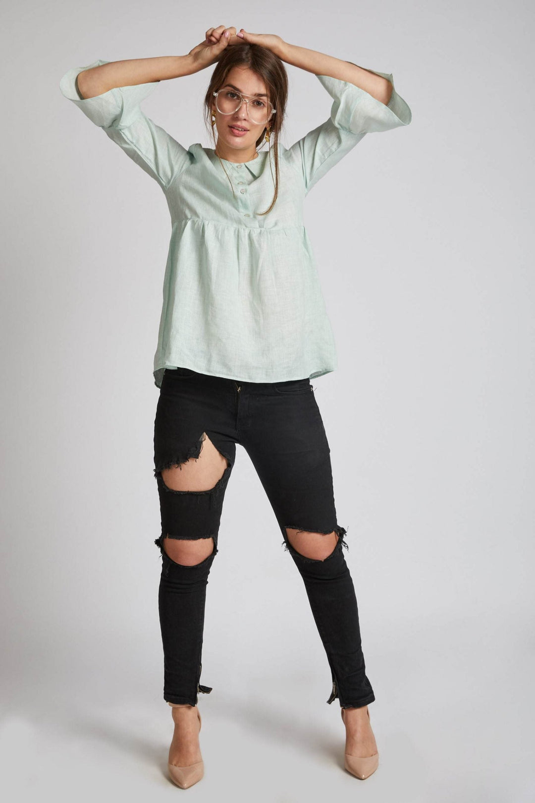 Bridge Gathered Top - Suspire